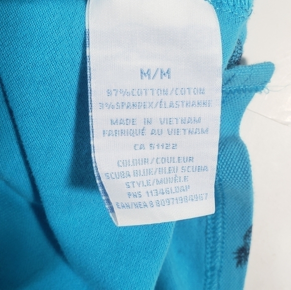 Blue Pineapple Collared T-Shirt - Picture 4 of 5